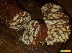 Salame di cioccolato, al latte