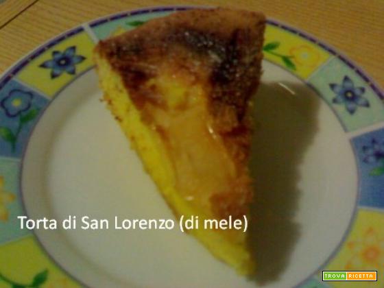 Torta di San Lorenzo (di mele)