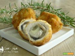 De volaille ai funghi e provola