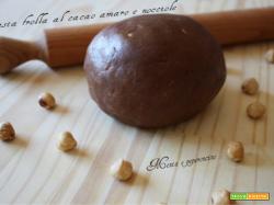 Pasta frolla al cacao amaro e nocciole