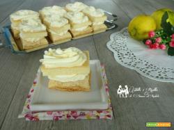 Diplomatica a limone, in monoporzione