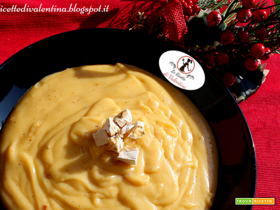 Crema pasticcera al torrone con il Bimby, ricetta base per i vostri dolci di Natale