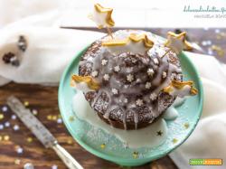 Muffin gigante al cacao e gocce di cioccolato
