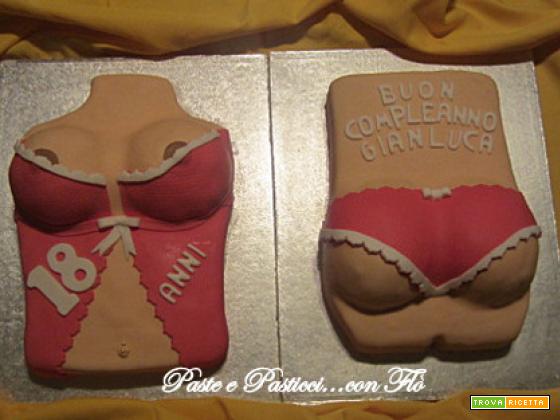 Torte sexy per i 18 anni!!