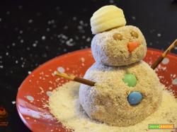 Pupazzo di neve di pandoro