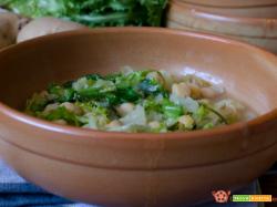 Zuppa di ceci patate e scarola