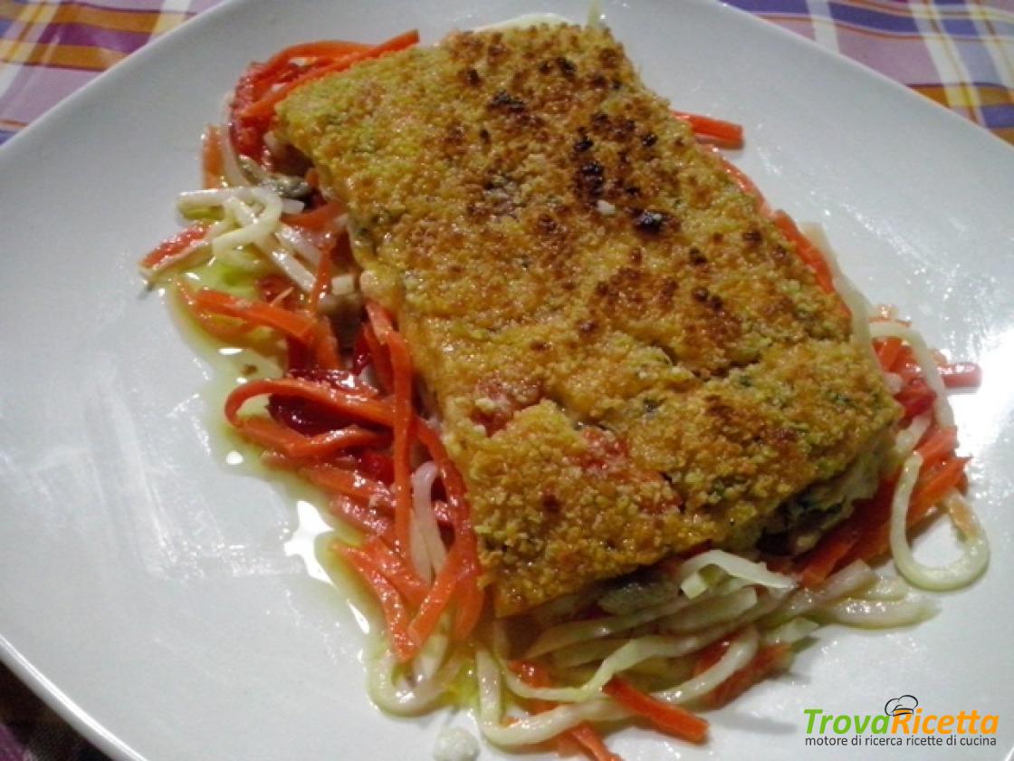 Filetti Di Merluzzo Gratinati Ricetta Trovaricetta Com