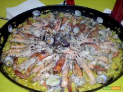 Paella di pesce