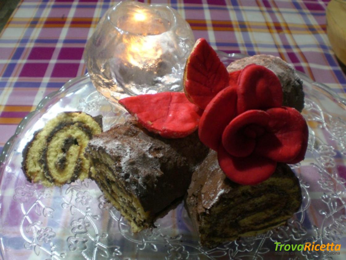 Tronchetto Di Natale Light.Tronchetto Di Natale Ricetta Trovaricetta Com