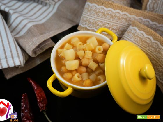 Zuppa di ceci e patate