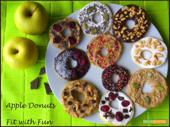 Apple Donuts - Snack Sfiziosi con Mela