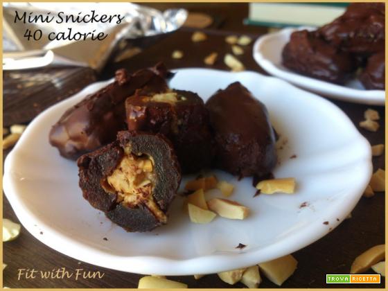Healthy Mini Snickers 40 calorie