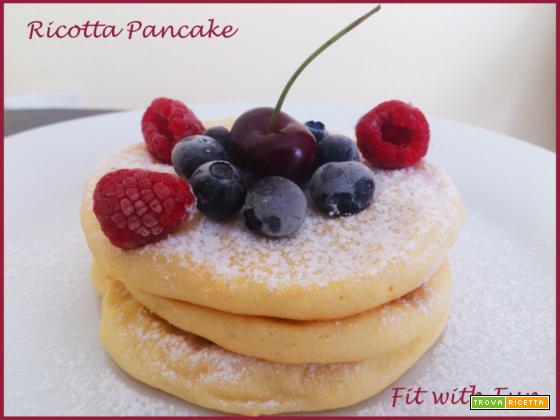 Pancake alla Ricotta con Frutti Rossi Gluten Free