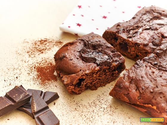 Brownies al triplo cioccolato