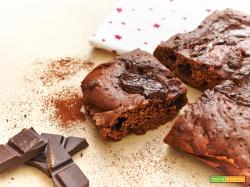 Brownies al triplo cioccolato