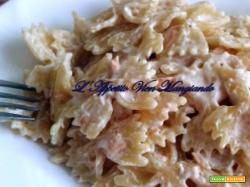 FARFALLE AL SALMONE CON IL METODO AMC  E TRADIZIONALE