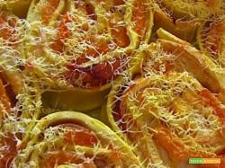 RONDELLE DI PASTA CON RICOTTA E ZUCCA