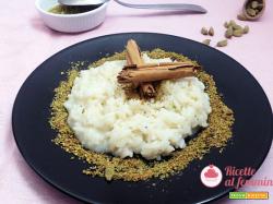 Riso pilaf con latte di cocco e cardamomo