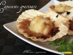 Capesante gratinate