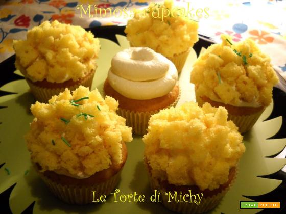Mimosa cupcakes