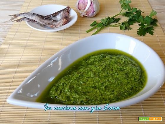 Salsa verde al mixer ricetta veloce