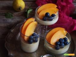 Budino light vaniglia e limone