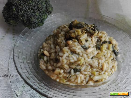 Riso con broccoli siciliani