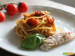 Spaghetti con le canocchie – ricetta facile e veloce
