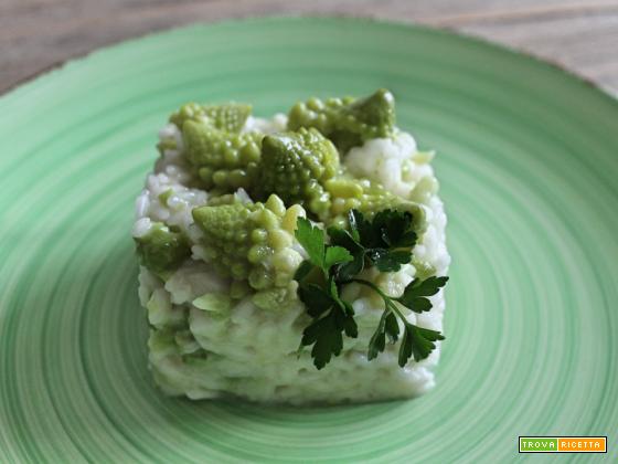 Risotto ai broccoli romaneschi – verde natura ricetta facile