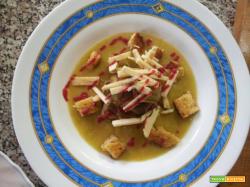 
CARCIOFI FRITTI, PECORINO, PORRO E BARBABIETOLA
