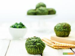 muffin agli spinaci senza zucchero