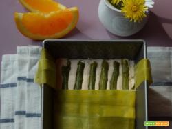 Terrina di salmone, asparagi e riso rosso integrale all'arancia per l'MTC n°64