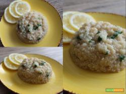 Quinoa limone e zenzero