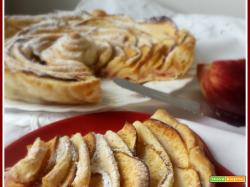 Torta di mele e pasta sfoglia – ricetta veloce