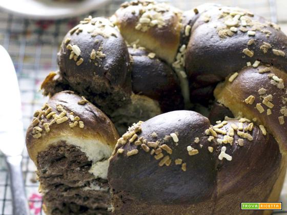 Pan brioche bicolore: come fare la treccia di pan brioche