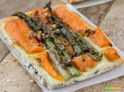 Sfoglia delicata agli asparagi e carote
