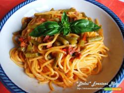 Spaghetti alla Chitarra con Fagiolini