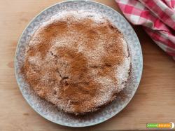 Torta di mele con tante mele