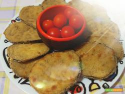 Melanzane impanate alternative cotte al forno
