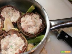 CARCIOFI NEL TEGAME , ANCORA CARCIOFI , DOPO UNA SPLENDIDA GIORNATA IN COLLE VAL D'ELSA