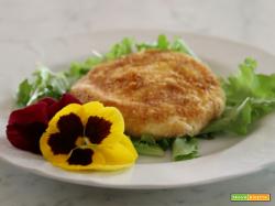 Cotoletta di formaggio Sainte Maure