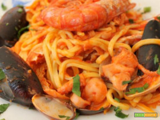 Spaghetti ai frutti di mare con il Cookeo