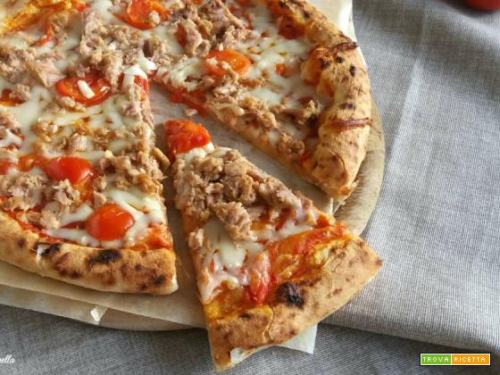 Pizza provola e tonno – ricetta lievitato