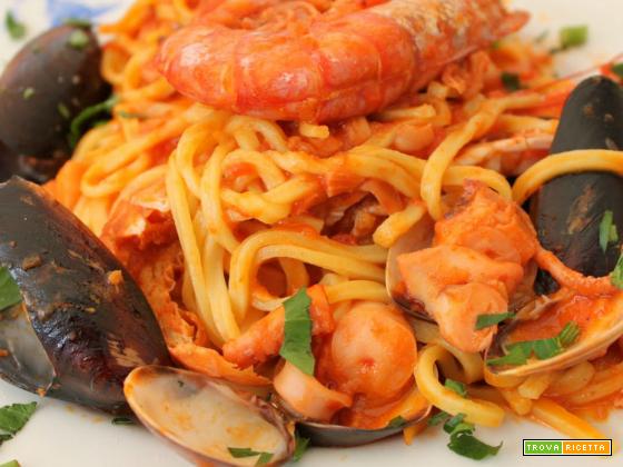 Spaghetti ai frutti di mare con il Cookeo