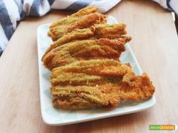 Fiori di zucca impanati