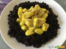 Tacchino dorato (con curcuma) con il CuCo Moulinex