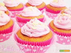 Pink cupcake al lampone