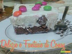cheesecacke con yogurt e smartis