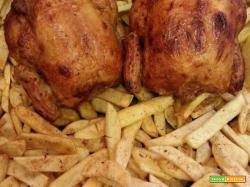 Galletto ruspante con patate