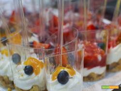 Showcooking Scavolini Store Torre del Greco: Mousse allo yogurt greco con crumble croccante e coulisse di frutta fresca